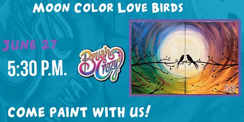 Moon Color Love Birds 
