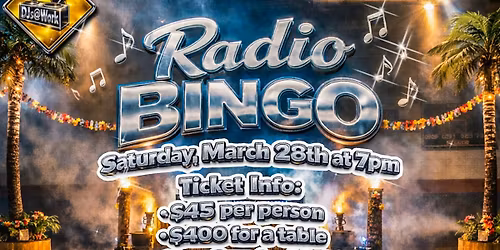 RADIO BINGO 2026!! CLICK ON THE FLYER ABOVE & SCAN THE QR CODE!