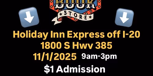 Odessa, TX - The Traveling Comic Book Store