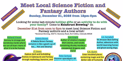 USS Cordilleran Local Authors and Artist Event