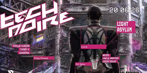 Tech Noire ft. Light Asylum LIVE