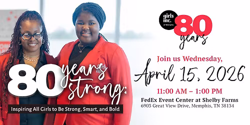 Celebration Luncheon: 80 Years Strong, Smart, and Bold