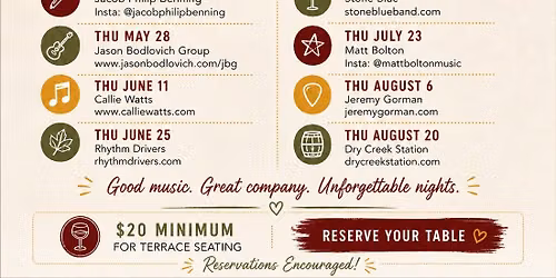 Thursday Summer Music Series