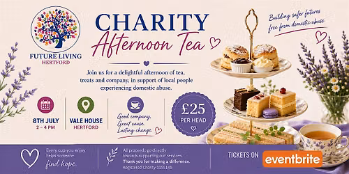 Future Living Hertford Charity Afternoon Tea