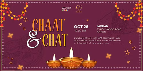 Chaat & Chat: Diwali Lunch with MAP Community