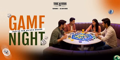 Game Night at The Studs Sahakarnagar