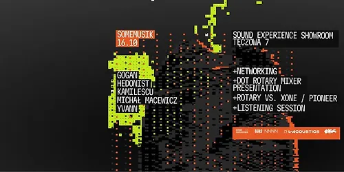 somemusik dot mixer present networking listening session dancing