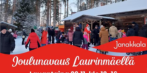 Janakkalan Joulunavaus Laurinm\u00e4ell\u00e4