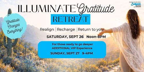Illuminate Gratitude Retreat at Harmony Hollow