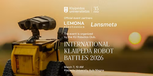 International Klaipeda Robot Battles 2026