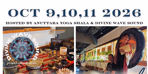 Ceremonial Sound Certification with Rich & Michelle at Anuttara Yoga Shala