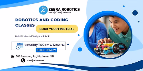 Robotics & Coding for Kids aged 6-16 | Book your FREE Trial