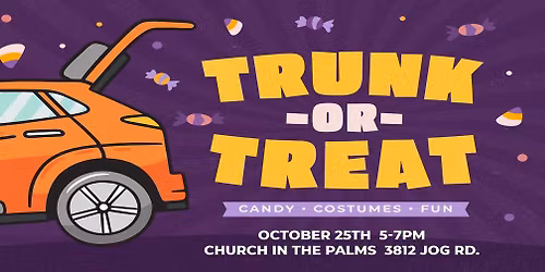 Trunk-or-Treat Fall Festival at Church in the Palms