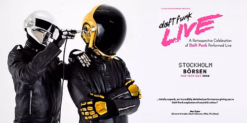 DAFT FUNK LIVE | Stockholm