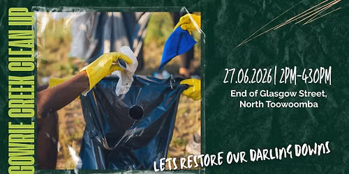 Gowrie Creek Clean Up