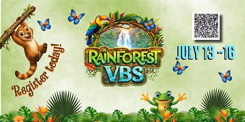 Vacation Bible School 2026: Rainforest Falls