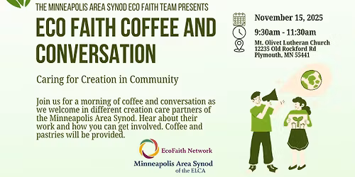 Eco Faith Coffee and Conversation