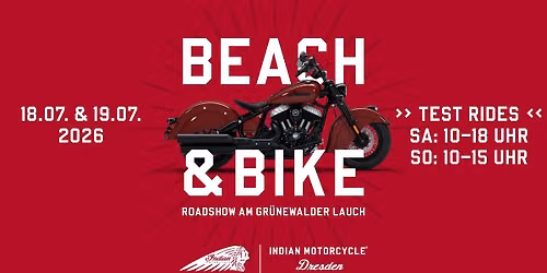 Indian Motorcycle Roadshow 2026 bei Beach & Bike