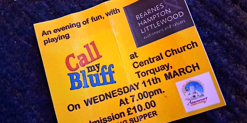 Call My Bluff - with Bearnes Hampton Littlewood