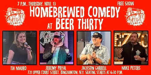 Homebrewed Comedy at Beer Thirty