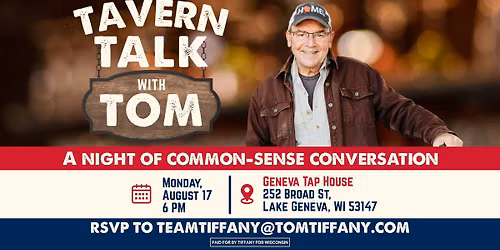 Lake Geneva Tavern Talk with Tom Tiffany