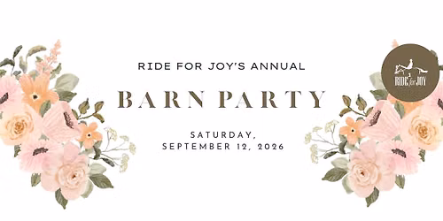 Annual Barn Party 