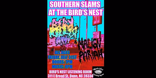 Metal Night at Bird's Nest - Dunn NC