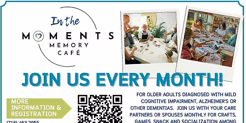 In The Moments Memory Cafe- Southtowns