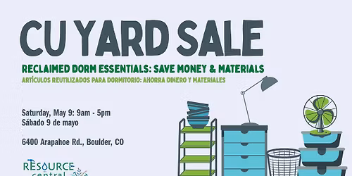 CU Yard Sale - Shop Reclaimed Dorm Essentials