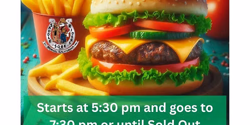 Saddle Sore Riders Club Burger Night at the Legion