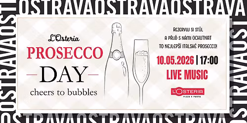 Prosecco Day v L'Osterii Ostrava!