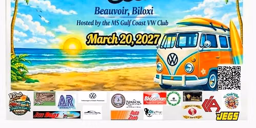 Buggin' the Beach 2027, the 32nd Annual Charity VW Car Show