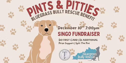 Pints & Pitties: Bluegrass Bully Rescue Fundraiser