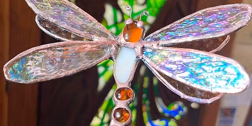 STAINED GLASS DRAGONFLY WORKSHOP