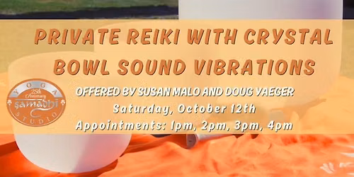 Private Reiki w\/Crystal Bowl Sound Vibrations