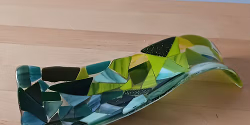 Make Fused Glass Spoonrest