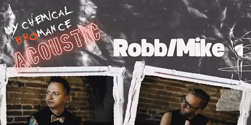 Robb and Mike from My Chemical Bromance