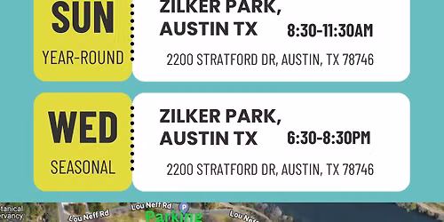 Sunday Touch Rugby at Zilker Park, ATX