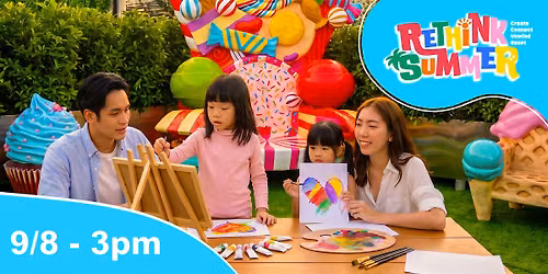 Rethink Healthy | \u65e5\u843d\u89aa\u5b50Art Jam Sunset Family Art Jam