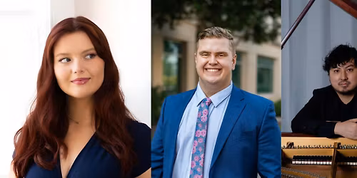 MN Opera Resident Artists: Soprano Kylie Kreucher, Baritone David Wolfe, & Pianist Fumiyasu Kawase