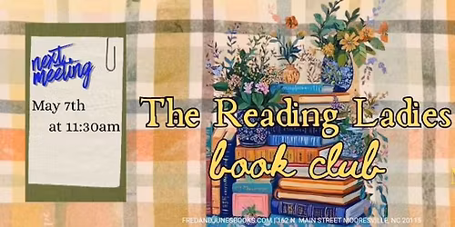 The Reading Ladies Book Club (50+; Mooresville)