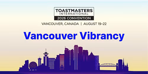 Toastmasters 2026 International Convention