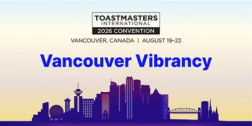 Toastmasters 2026 International Convention