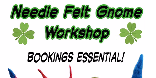 Needle felt Gnome workshop