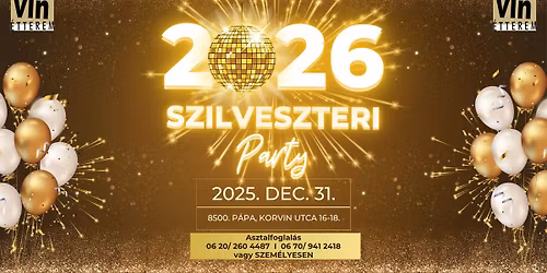 KORVIN SZILVESZTERI PARTY