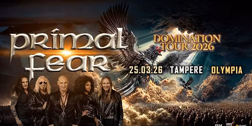 Primal Fear (DE) \/ Olympia, Tampere