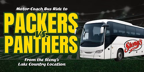 Steny's Lake Country | Motor Coach Bus to Packers vs Panthers