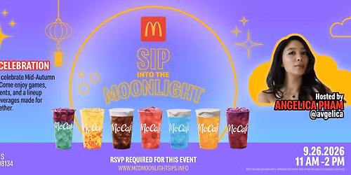 TAP-SEA at McDonald's Presents: Sip into the Moonlight