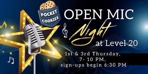 Open Stage with Pocket Cookies