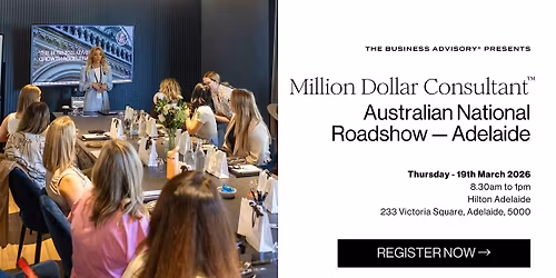 Million Dollar Consultant\u2122 - Adelaide